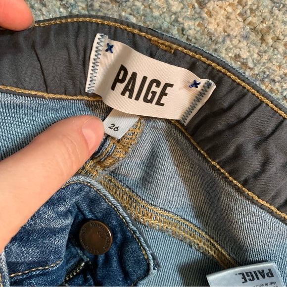 Paige Skinny Jeans sz 26 - Picture 2 of 5
